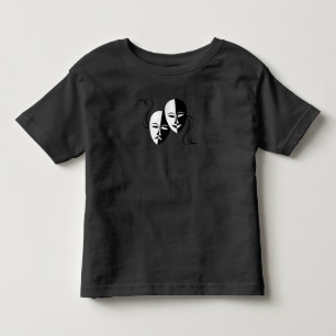 Comedy Tragedy Masks Actor Gift Toddler T-shirt