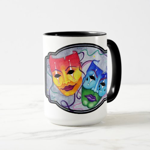 Comedy  Tragedy Mug