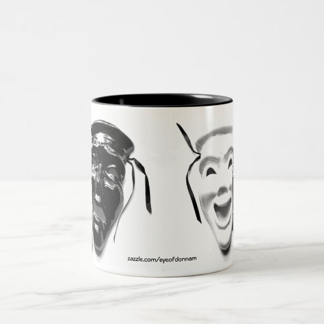 Comedy/Tragedy Mugs (Center)