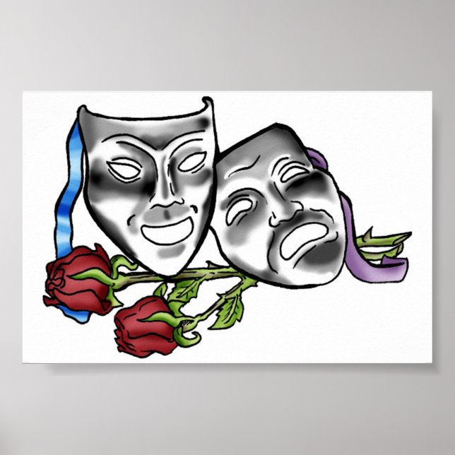 Comedy/Tragedy Poster (Front)