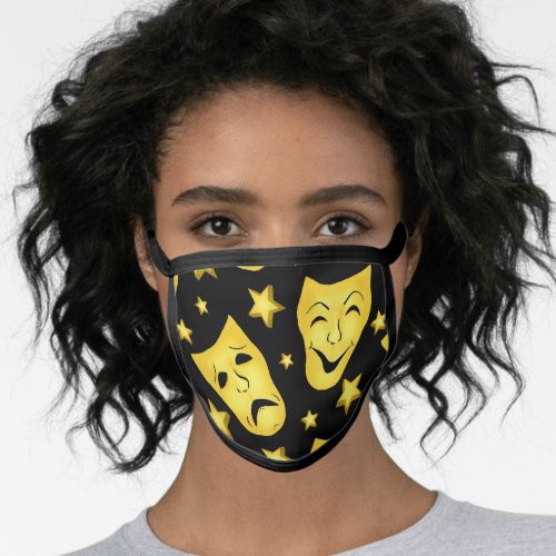 Comedy Tragedy Theater Face Mask