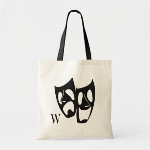 Theater Masks Tote Bag for Sale by Ares286