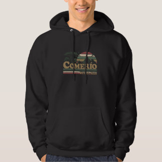 Comerío Puerto Rico Mountains Retro Sunset Puerto  Hoodie