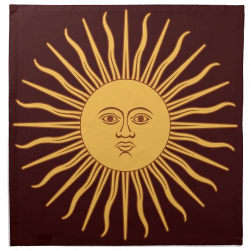 Comes the Sun Icon Decor Napkin