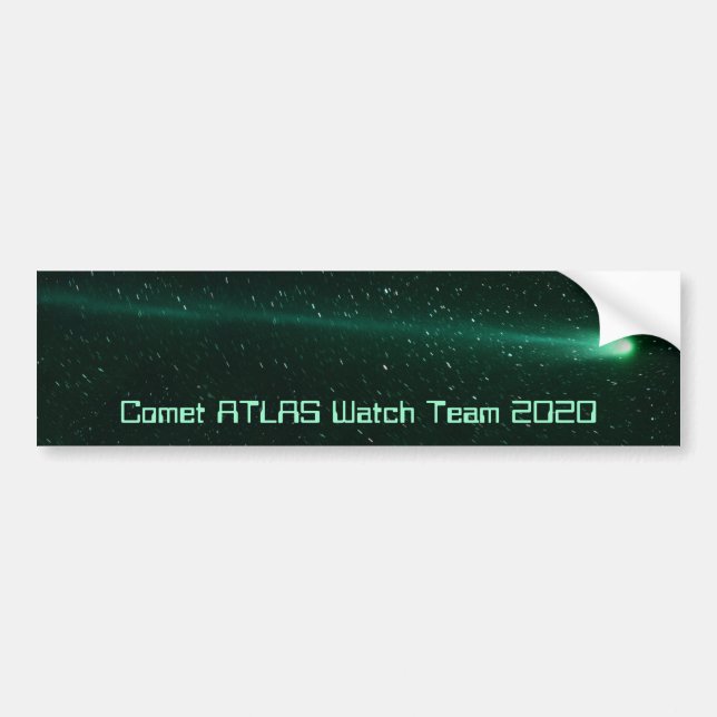 Comet ATLAS 2020 Bumper Sticker (Front)