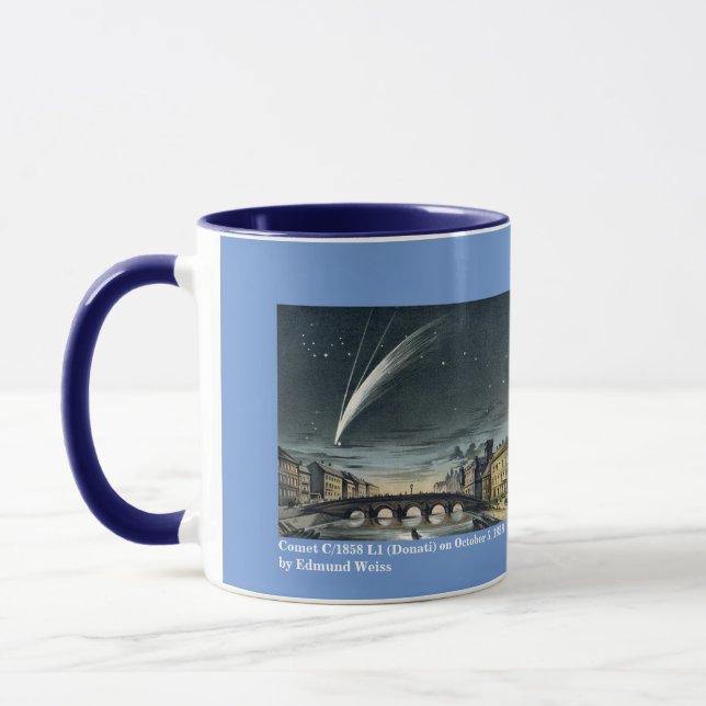 Comet C/1858 L1 (Donati) on October 5, 1858 Mug (Left)