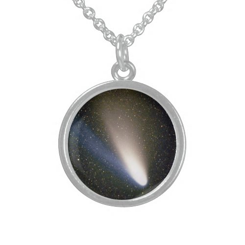 Comet Hale Bopp Sterling Silver Necklace