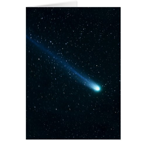 Comet in Night Sky
