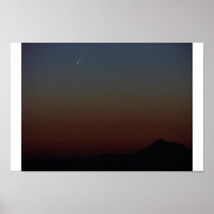 Comet McNaught, AK Poster