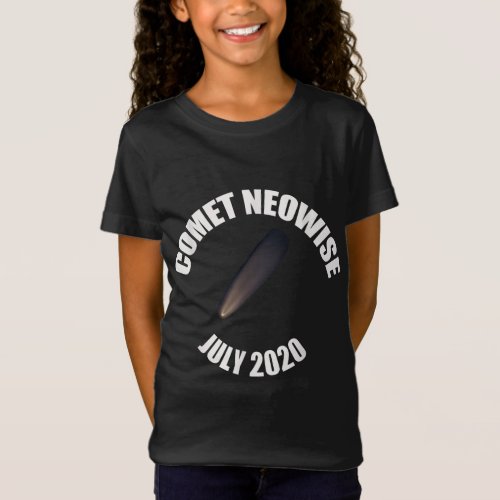 Comet Neowise July 2020 Astronomy Stargazing T_Shirt