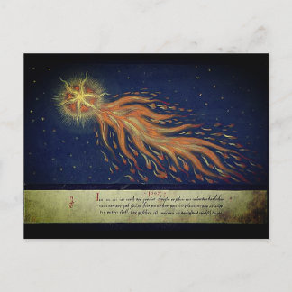 Comet | postcard
