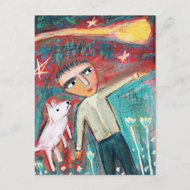 Comet Postcard (Front)