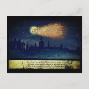 Comet postcard