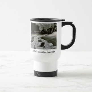 comet rocks 74,  1974 Caroline Vaughan , Smoke... Travel Mug