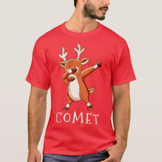 COMET Santas Reindeers Family Matching Christmas T-Shirt