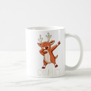 Comet Santas Reindeers Family Matching Outfit Chri Coffee Mug