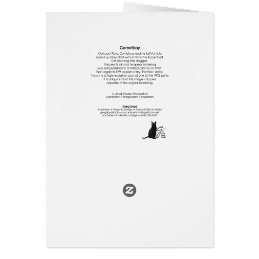 Cometboy Cards (Back)