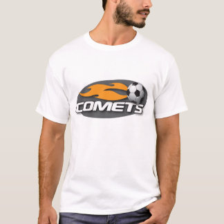 Comets Black Fitted Tee
