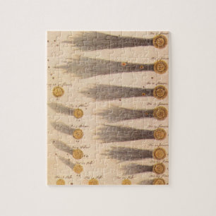 Comets by Stanislaw Lubieniecki, Vintage Astronomy Jigsaw Puzzle