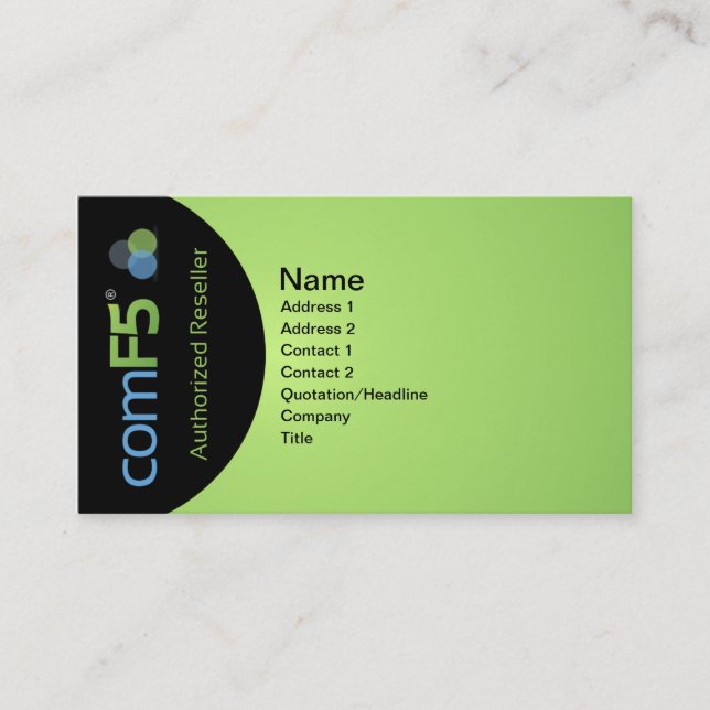 comF5 Business Card 3 (Front)