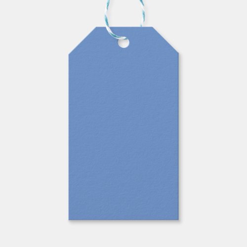 Comflower Blue 6B95D0 Cold Purple Gift Tags