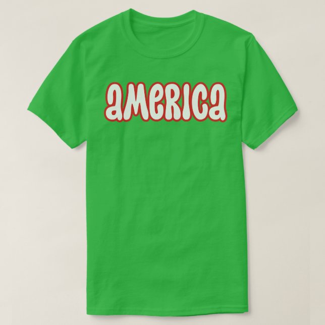 Comfort America 2 T-Shirt (Design Front)