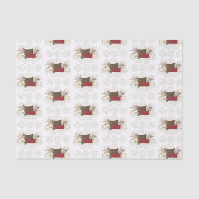 Comfort and Joy Armchair Tissue Paper (Front)