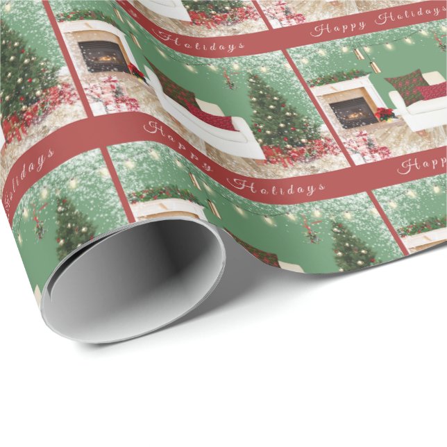 Comfort and Joy Armchair Wrapping Paper (Roll Corner)