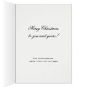 Comfort and Joy Simple Elegant Christmas (Inside (Right))