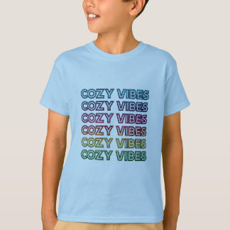 Comfort autumn cozy vibes kids loving colorful T-Shirt