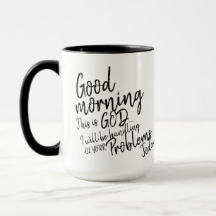 Comfort Calm Uplifting Morning Routine Gift Mug
