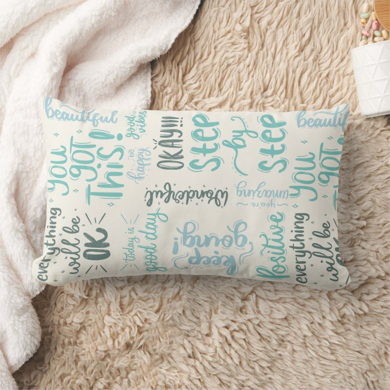 Comfort Care Get Well Soon Gifts Personalized  Lumbar Pillow