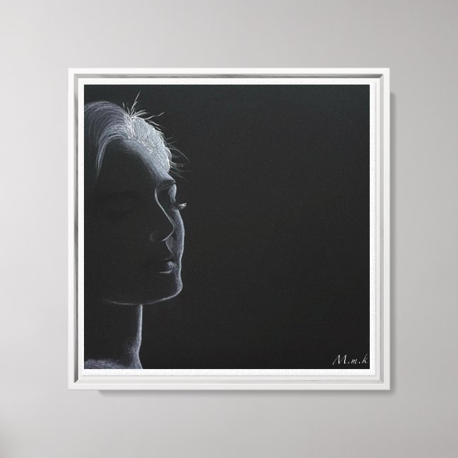 Comfort dream canvas print (Front)