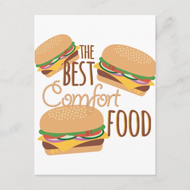 Comfort Food Postcard (Front)