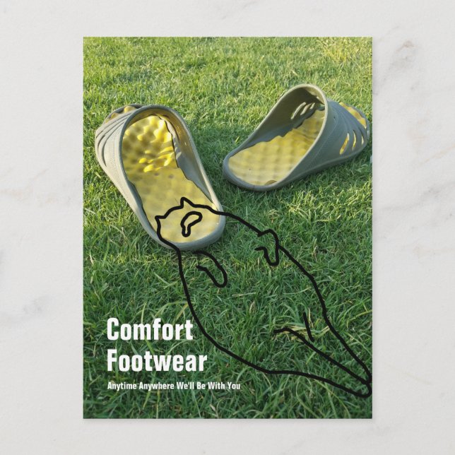 Comfort Footwear Postcard (Front)