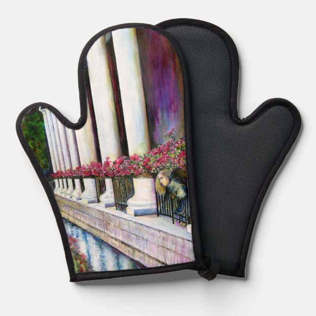 Comfort is the Enemy of Progress Oven Mitt (Front/Back)