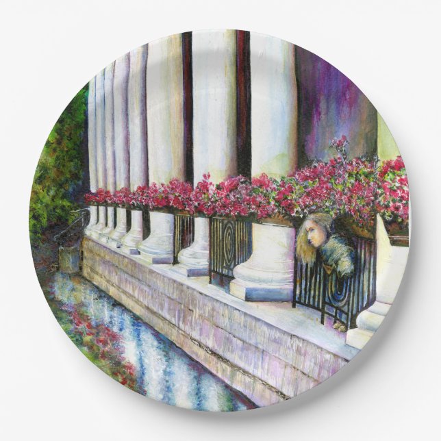 Comfort is the Enemy of Progress Paper Plates (Front)