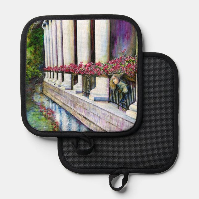 Comfort is the Enemy of Progress Pot Holder (Front/Back)