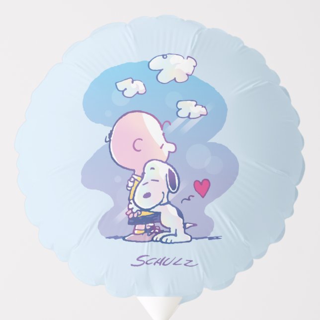 Comfort & Security | Charlie & Snoopy Hug Balloon (Front)