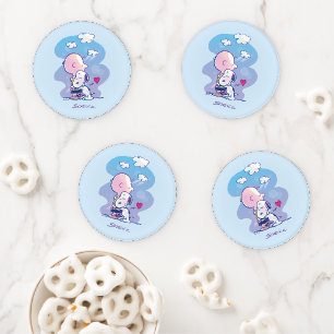 Comfort & Security Charlie & Snoopy Hug Coaster Set