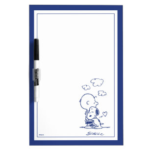 Comfort & Security Charlie & Snoopy Hug Dry Erase Board