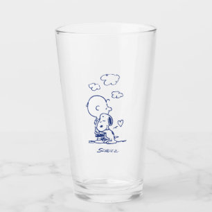 Comfort & Security Charlie & Snoopy Hug Glass