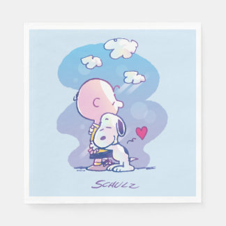 Comfort & Security | Charlie & Snoopy Hug Napkins