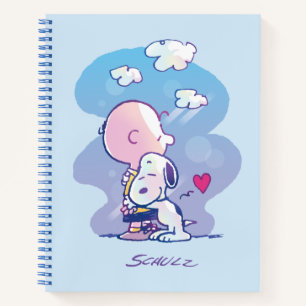 Comfort & Security Charlie & Snoopy Hug Notebook
