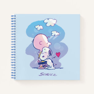 Comfort & Security   Charlie & Snoopy Hug Notebook