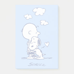 Comfort & Security Charlie & Snoopy Hug Post-it Notes