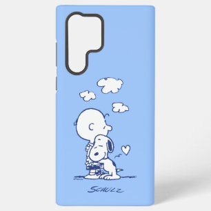 Comfort & Security   Charlie & Snoopy Hug Samsung Galaxy S22 Ultra Case