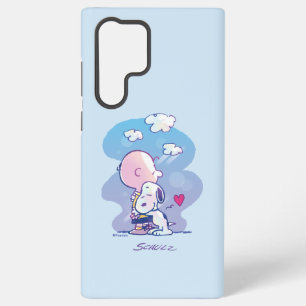Comfort & Security   Charlie & Snoopy Hug Samsung Galaxy S22 Ultra Case