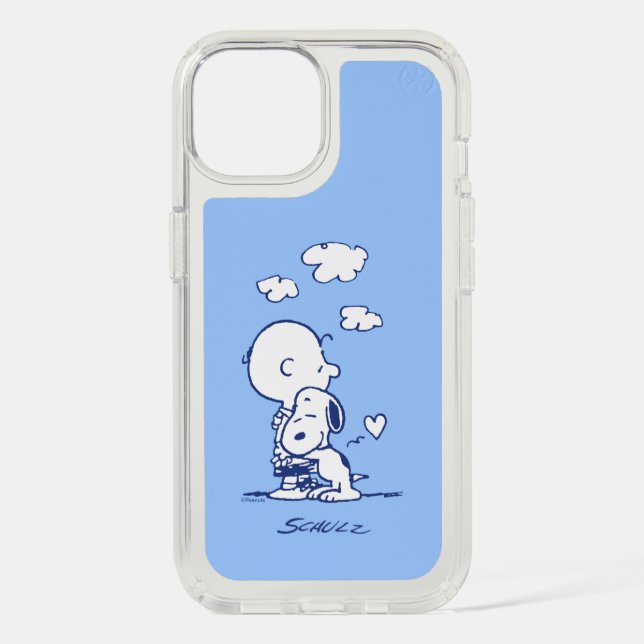 Comfort & Security | Charlie & Snoopy Hug Speck iPhone Case (Front)