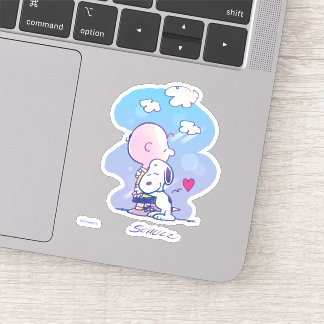 Comfort & Security | Charlie & Snoopy Hug Sticker
